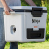 Ψυκτική θήκη Ninja FrostVault FB131EUWH, 28 λίτρα, Παθητική ψύξη, χωρητικότητα 48 κουτιών, Διατηρεί τον πάγο έως και 5 ημέρες, Ξηρό διαμέρισμα, Λευκό