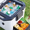 Ninja FrostVault FB131EUWH Cooler, 28 L, Passive, Holds 48 cans, Keeps ice for up to 5 days, Dry Compartment, White