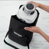 Friteuza cu aer cald 4in1 Ninja CRISPi FN102EU, 1700 W, 3,8 + 1,4 l, 70-185°C, TempWare, Placi ceramice, Fara PFAS, Design portabil, Alb