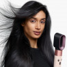 Маша за коса Dyson HS08 Airwrap i.d.™ Curly + Coily 142899-01 AmSi/PkCp, 1300W, 13.5 l/s, Автоматизирано къдрене, Йонизиране, 3 скорости, 3 темп, Bluetooth, Кехлибарена коприна/розово шампанско
