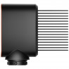 Σίδερο μαλλιών Dyson HS08 Airwrap i.d.™ Curly + Coily 142899-01 AmSi/PkCp, 1300 W, 13,5 l/s, Αυτόματη δημιουργία μπούκλων, Ιονισμός, 3 ταχύτητες, 3 θερμοκρασίες, Bluetooth, Κεχλιμπάρι/ροζ σαμπάνια