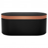 Σίδερο μαλλιών Dyson HS08 Airwrap i.d.™ Curly + Coily 142899-01 AmSi/PkCp, 1300 W, 13,5 l/s, Αυτόματη δημιουργία μπούκλων, Ιονισμός, 3 ταχύτητες, 3 θερμοκρασίες, Bluetooth, Κεχλιμπάρι/ροζ σαμπάνια