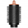 Σίδερο μαλλιών Dyson HS08 Airwrap i.d.™ Curly + Coily 142899-01 AmSi/PkCp, 1300 W, 13,5 l/s, Αυτόματη δημιουργία μπούκλων, Ιονισμός, 3 ταχύτητες, 3 θερμοκρασίες, Bluetooth, Κεχλιμπάρι/ροζ σαμπάνια