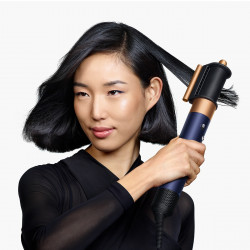Dyson 107163-01 HS08 Airwrap i.d.™ T1/T2 PBu/RCo Straight + Wavy Hair Styler, 1300W, 13.5 l/s, Automatic Curling, Ionization, 3 speeds, 3 temperature settings, Bluetooth, Prussian blue/copper color