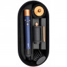 Σίδερο μαλλιών Dyson 107163-01 HS08 Airwrap i.d.™ T1/T2 PBu/RCo Straight + Wavy, 1300 W, 13,5 l/s, Αυτόματη δημιουργία μπούκλων, Ιονισμός, 3 ταχύτητες, 3 θερμοκρασίες, Bluetooth, Μπλε της Πρωσίας/χάλκινο χρώμα