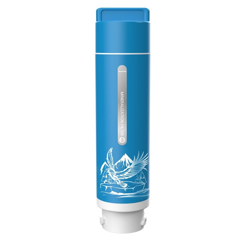 Filtru de mineralizare pentru NatureFlow Y6 Ultra, Creste alcalinitatea, Indeparteaza contaminantii grei, Albastru