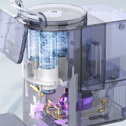Pre-RO Filter for NatureFlow F4 Ultra, Reverse Osmosis, Pre-filtration, Activated Carbon, PP Cotton, NSF 42, BPA-Free, White