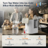 Sistem de purificare a apei NatureFlow Y6 Ultra, 5 litri, Apa calda si rece, Filtrare in 10 etape, Osmoza inversa, Alb/Auriu