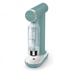 Aparat de preparare apa carbogazoaza / sifon SMEG Collezione SKC01EGM, 800 ml, CO2, Supapa de siguranta, Tava de scurgere, Actionare manuala, Verde