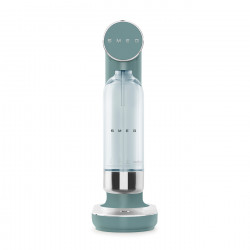 Μηχανή σόδας SMEG Collezione SKC01EGM, 800 ml, CO2, Βαλβίδα ασφαλείας, Δίσκος αποστράγγισης, Χειροκίνητη, Πράσινη