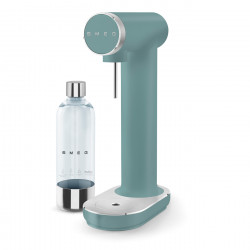 Aparat de preparare apa carbogazoaza / sifon SMEG Collezione SKC01EGM, 800 ml, CO2, Supapa de siguranta, Tava de scurgere, Actionare manuala, Verde