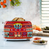 Тостер за хляб SMEG Dolce & Gabbana Sicily is my Love! TSF01DGEU, 950W, 2 филии, 6 нива, Тавичка за трохи, Вграден кабел, Неръждаема стомана, Многоцветен