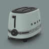 Prajitor de paine SMEG 50's Style Porsche TSF01PSGEU, 950 W, 2 felii, 6 trepte, Tava pentru firimituri, Cablu integrat, Otel inoxidabil, Verde