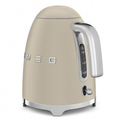 Електрическа кана SMEG KLF03MLMEU, 2400 W, 1.7 л, 360° основа, Матово покритие, Лунна светлина