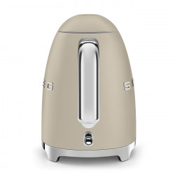 Cana electrica SMEG KLF03MLMEU, 2400 W, 1,7 l, Baza rotativa la 360°, Finisaj mat, Bej