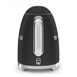 Ηλεκτρική κανάτα SMEG KLF03BLMEU, 2400 W, 1,7 λ, βάση 360°, ματ φινίρισμα, μαύρο