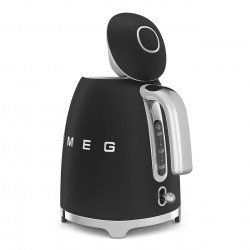 Ηλεκτρική κανάτα SMEG KLF03BLMEU, 2400 W, 1,7 λ, βάση 360°, ματ φινίρισμα, μαύρο