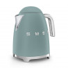 Ηλεκτρική κανάτα SMEG KLF03EGMEU, 2400 W, 1,7 λ, βάση 360°, ματ φινίρισμα, σμαραγδένιο πράσινο