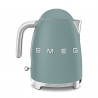 Ηλεκτρική κανάτα SMEG KLF03EGMEU, 2400 W, 1,7 λ, βάση 360°, ματ φινίρισμα, σμαραγδένιο πράσινο