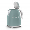 Cana electrica SMEG KLF03EGMEU, 2400 W, 1,7 l, Baza rotativa la 360°, Finisaj mat, Verde smarald