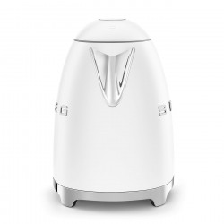 Cana electrica SMEG KLF03WHMEU, 2400 W, 1,7 l, Baza rotativa la 360°, Finisaj mat, Alb