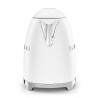 Ηλεκτρικός βραστήρας SMEG KLF03WHMEU, 2400 W, 1,7 λ, βάση 360°, ματ φινίρισμα, λευκό