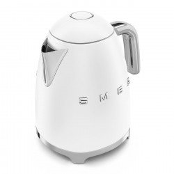 Ηλεκτρικός βραστήρας SMEG KLF03WHMEU, 2400 W, 1,7 λ, βάση 360°, ματ φινίρισμα, λευκό