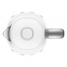Ηλεκτρικός βραστήρας SMEG KLF03WHMEU, 2400 W, 1,7 λ, βάση 360°, ματ φινίρισμα, λευκό