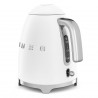 Ηλεκτρικός βραστήρας SMEG KLF03WHMEU, 2400 W, 1,7 λ, βάση 360°, ματ φινίρισμα, λευκό