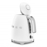 Cana electrica SMEG KLF03WHMEU, 2400 W, 1,7 l, Baza rotativa la 360°, Finisaj mat, Alb