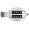 SMEG 50's Style TSF01WHEU Toaster, 950W, 2-slice, 6 settings, Crumb tray, Retractable cord, Stainless steel, White