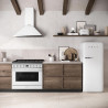 Тостер за хляб SMEG 50's Style TSF01WHEU, 950W, 2 филии, 6 нива, Тавичка за трохи, Вграден кабел, Неръждаема стомана, Бял