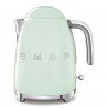 Ηλεκτρική κανάτα SMEG KLF03PGEU, 2400 W, 1,7 λ, βάση 360°, γυαλιστερό φινίρισμα, παστέλ πράσινο