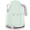 Ηλεκτρική κανάτα SMEG KLF03PGEU, 2400 W, 1,7 λ, βάση 360°, γυαλιστερό φινίρισμα, παστέλ πράσινο