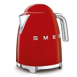 Cana electrica SMEG KLF03RDEU, 2400 W, 1,7 l, Baza rotativa la 360°, Finisaj lucios, Rosu