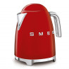 Ηλεκτρική κανάτα SMEG KLF03RDEU, 2400 W, 1,7 λ, βάση 360°, γυαλιστερό φινίρισμα, κόκκινη