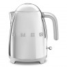 Cana electrica SMEG KLF03SSEU, 2400 W, 1,7 l, Baza rotativa la 360°, Finisaj lucios, Otel inoxidabil