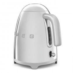 Cana electrica SMEG KLF03SSEU, 2400 W, 1,7 l, Baza rotativa la 360°, Finisaj lucios, Otel inoxidabil