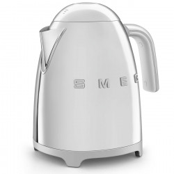 Cana electrica SMEG KLF03SSEU, 2400 W, 1,7 l, Baza rotativa la 360°, Finisaj lucios, Otel inoxidabil