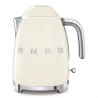 Ηλεκτρική κατσαρόλα SMEG KLF03CREU, 2400 W, 1,7 λ, βάση 360°, γυαλιστερό φινίρισμα, κρεμ