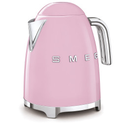 Cana electrica SMEG KLF03PKEU, 2400 W, 1,7 l, Baza rotativa la 360°, Finisaj lucios, Roz