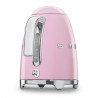 Cana electrica SMEG KLF03PKEU, 2400 W, 1,7 l, Baza rotativa la 360°, Finisaj lucios, Roz