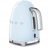 Ηλεκτρική κανάτα SMEG KLF03PBEU, 2400 W, 1,7 λ, βάση 360°, γυαλιστερό φινίρισμα, παστέλ μπλε
