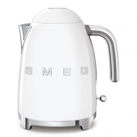 Ηλεκτρική κανάτα SMEG KLF03WHEU, 2400 W, 1,7 λίτρα, βάση 360°, γυαλιστερό φινίρισμα, λευκό