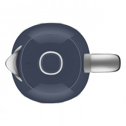 Cana electrica SMEG KLF03NBEU, 2400 W, 1,7 l, Baza rotativa la 360°, Finisaj lucios, Albastru marin