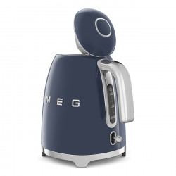 Cana electrica SMEG KLF03NBEU, 2400 W, 1,7 l, Baza rotativa la 360°, Finisaj lucios, Albastru marin