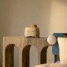 Тостер за хляб SMEG 50's Style TSF01MLMEU, 950W, 2 филии, 6 нива, Тавичка за трохи, Вграден кабел, Неръждаема стомана, Бежов