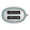Тостер за хляб SMEG 50's Style TSF01EGMEU, 950W, 2 филии, 6 нива, Тавичка за трохи, Вграден кабел, Неръждаема стомана, Изумрудено зелен