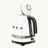 SMEG Porsche KLF03PCWEU elektromos vízforraló, 2400 W, 1,7 l, 360°-os talp, fényes felület, fehér