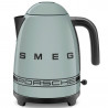 SMEG KLF03PSGEU elektromos vízforraló, 2400 W, 1,7 l, 360°-os talp, fényes felület, zöld